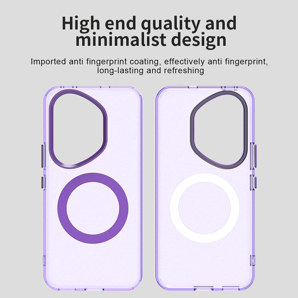 MagSafe Case for Honor 400 Pro, Techsuit, CandyCase, Purple