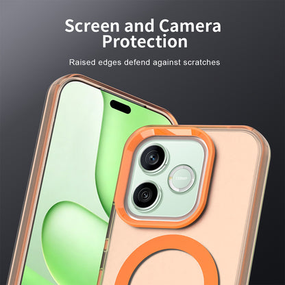 MagSafe Case for Honor 600 Lite, Techsuit, CandyCase, Orange