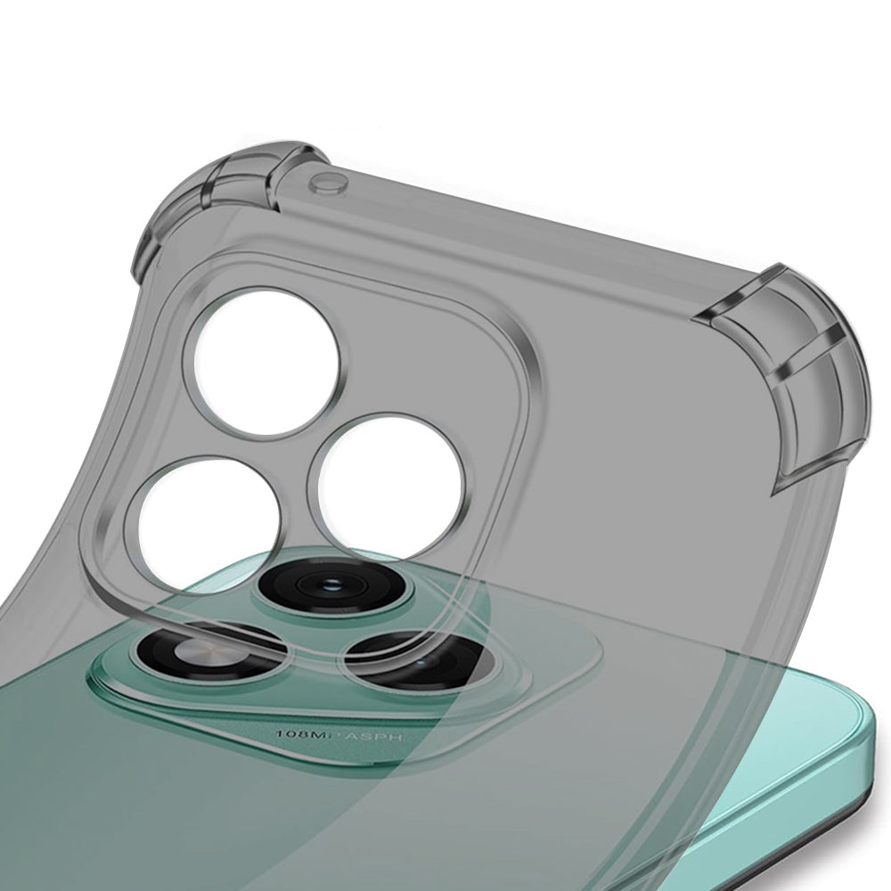 MagSafe Case for Honor Magic6 Lite, Techsuit, Shockproof Clear, Smoke