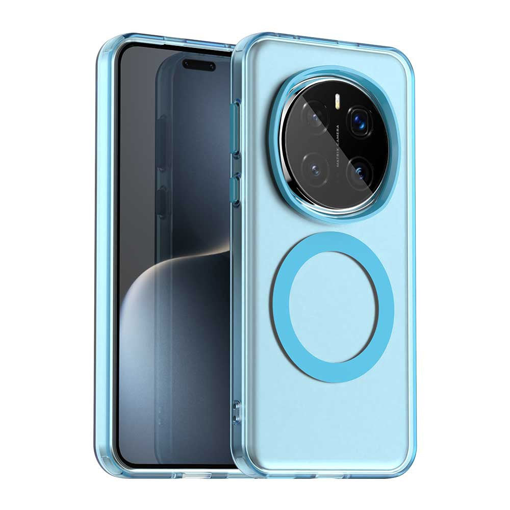 MagSafe Case for Honor Magic7 Pro, Techsuit, CandyCase, Blue