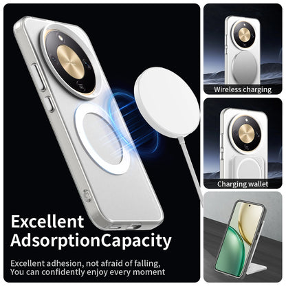 MagSafe Case for Honor Magic8 Lite, Techsuit, CandyCase, White