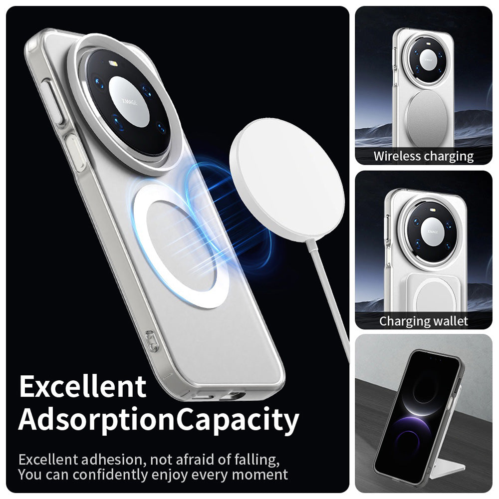 MagSafe Case for Huawei Mate 80 Pro, Techsuit, CandyCase, White