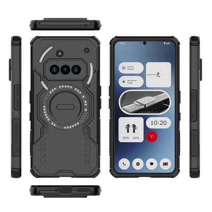 MagSafe Case for Nothing Phone (3a), Techsuit, ArmorMag, Black
