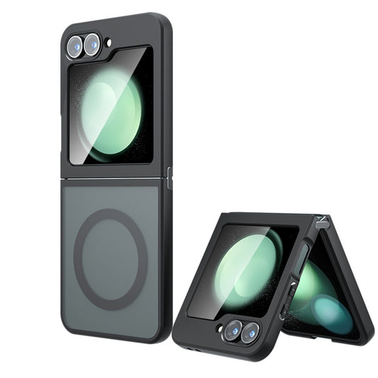 MagSafe Case for Samsung Galaxy Z Flip6 F741, Techsuit, PureFrost, Black