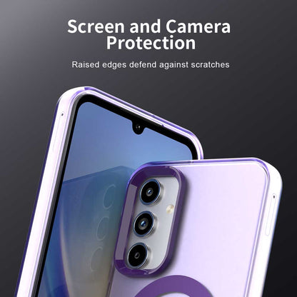 MagSafe Case for Samsung Galaxy A35 5G A356, Techsuit, CandyCase, Purple