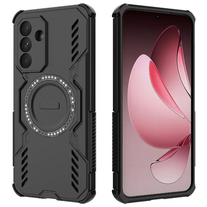 MagSafe Case for Samsung Galaxy A36 A366, Techsuit, ArmorMag, Black