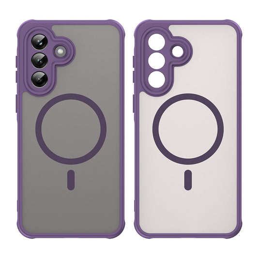 MagSafe Case for Samsung Galaxy A37 5G, Techsuit, HaloFrost II, Purple