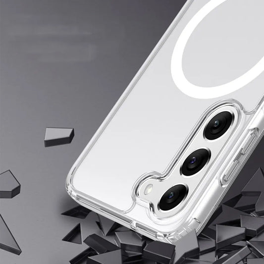 MagSafe Case for Samsung Galaxy S22 5G S901, Techsuit, Pro, Transparent