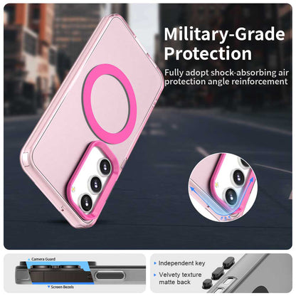 MagSafe Case for Samsung Galaxy S23 S911, Techsuit, CandyCase, Pink
