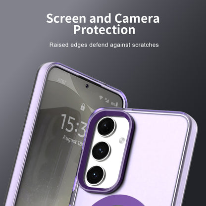 MagSafe Case for Samsung Galaxy S24 FE S721, Techsuit, CandyCase, Purple