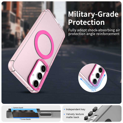 MagSafe Case for Samsung Galaxy S24 FE S721, Techsuit, CandyCase, Pink
