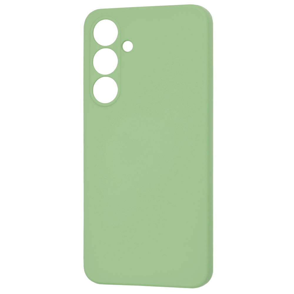 MagSafe Case for Samsung Galaxy S24 FE S721, Techsuit, SoftFlex, Light Green