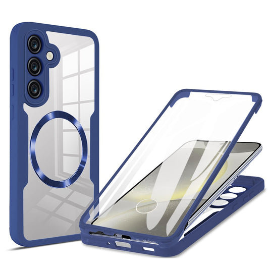 MagSafe Case for Samsung Galaxy S24+ S926, Techsuit, ColorVerse 360, Blue