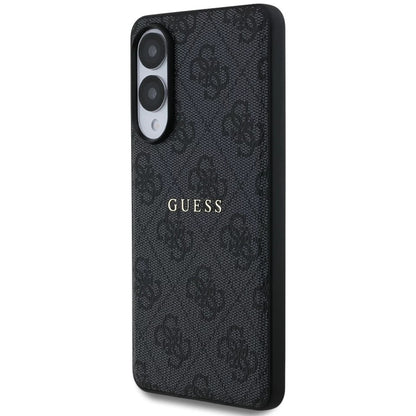 MagSafe Case for Samsung Galaxy S25 Edge S937, Guess, 4G Ring Classic Logo, Black