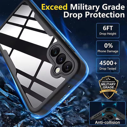 MagSafe Case for Samsung Galaxy S25 FE, Techsuit, ColorVerse 360, Pink