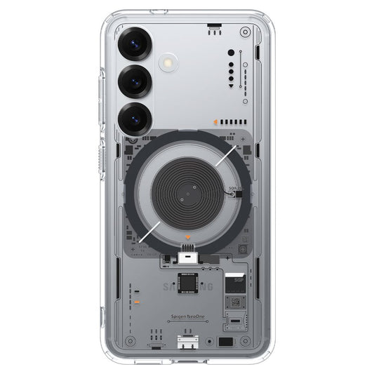 MagSafe Case for Samsung Galaxy S25 S931, Spigen, Ultra Hybrid Neo One, Transparent