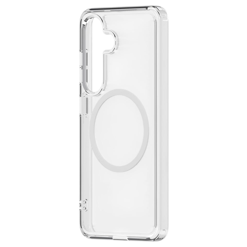 MagSafe Case for Samsung Galaxy S25 S931, UNIQ, LifePro Xtreme MagClick, Transparent