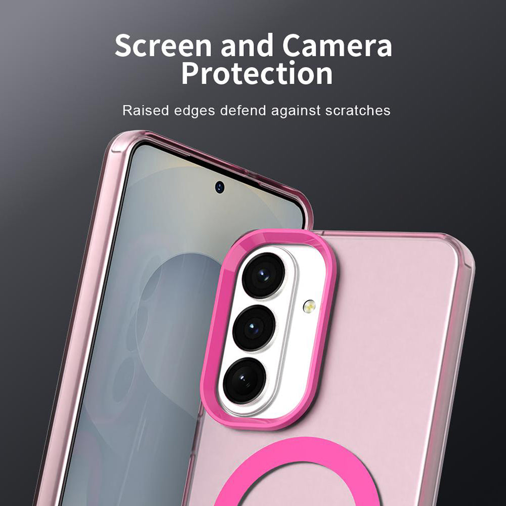 MagSafe Case for Samsung Galaxy S26 FE S741, Techsuit, CandyCase, Pink