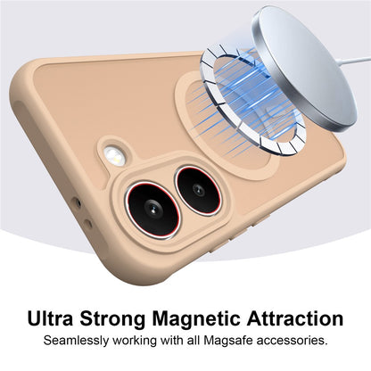 MagSafe Case for Samsung Galaxy S26 FE S741, Techsuit, HaloFrost II, Gold