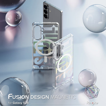 MagSafe Case for Samsung Galaxy S26 Plus, Ringke, Fusion Seoul, Transparent