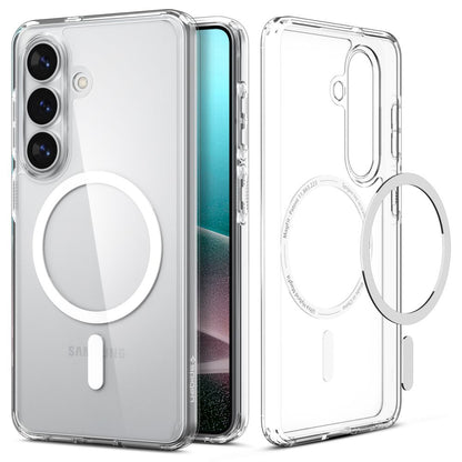 MagSafe Case for Samsung Galaxy S26 Plus S947, Spigen, Ultra Hybrid, Transparent White ACS10709