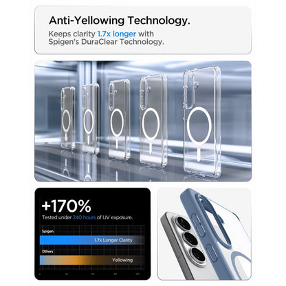 MagSafe Case for Samsung Galaxy S26 S942, Spigen, Ultra Hybrid, Blue ACS11219