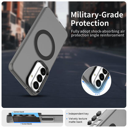 MagSafe Case for Samsung Galaxy S26, Techsuit, CandyCase, Black