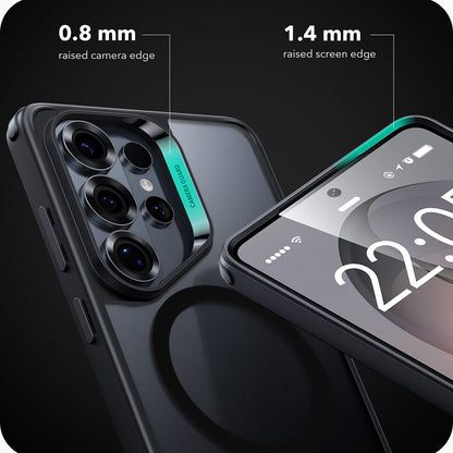 MagSafe Case for Samsung Galaxy S26 Ultra S948, ESR, Classic Hybrid, Satin Black