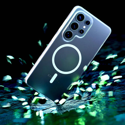 MagSafe Case for Samsung Galaxy S26 Ultra S948, 3MK, Clear MagCase, Transparent