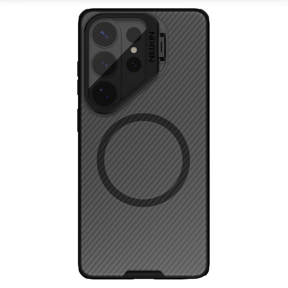 MagSafe Case for Samsung Galaxy S26 Ultra S948, Nillkin, CamShield Prop, Transparent Black