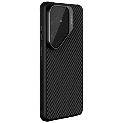 MagSafe Case for Samsung Galaxy S26 Ultra S948, Nillkin, CarboProp with Transparent Black Lens Cover, Black