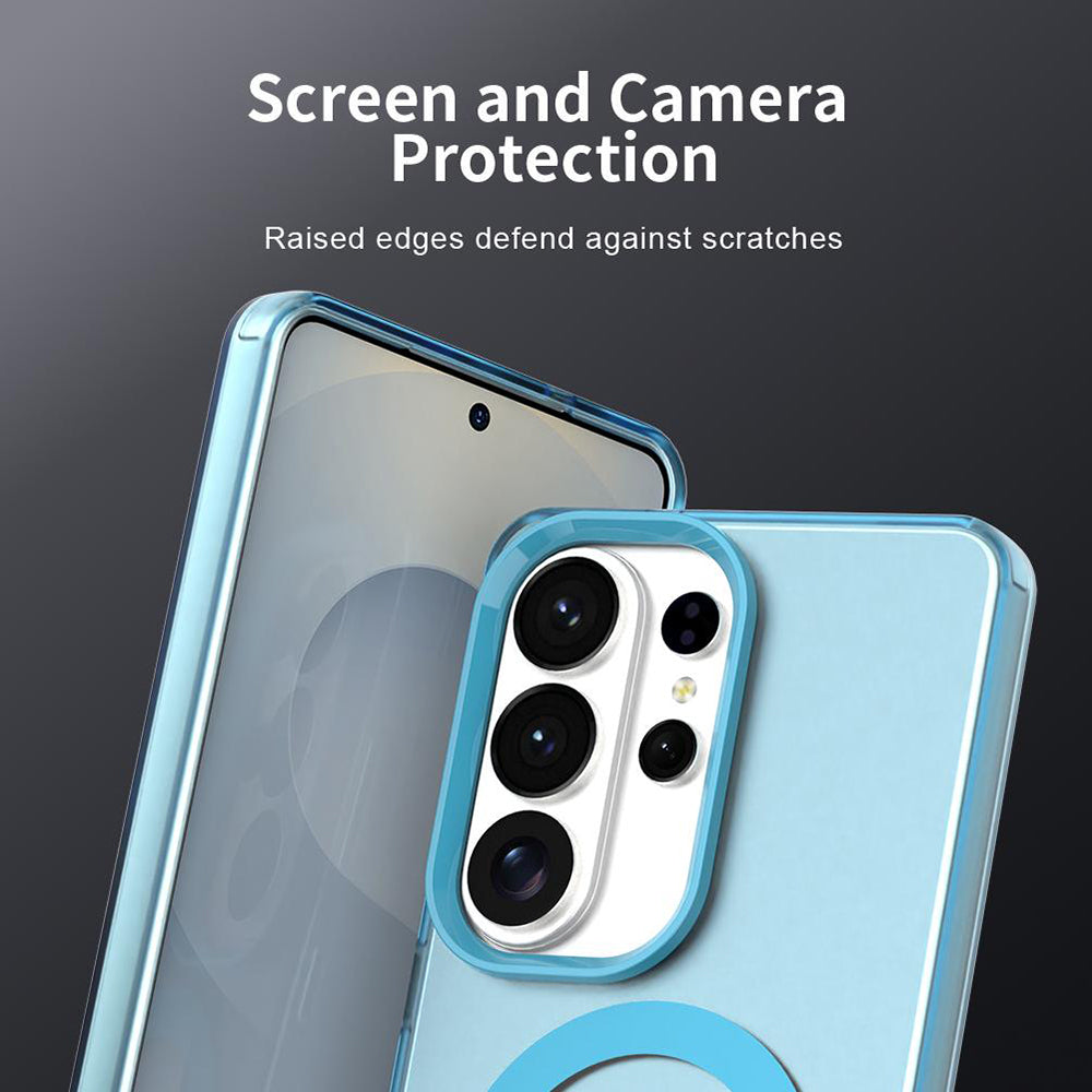 MagSafe Case for Samsung Galaxy S26 Ultra S948, Techsuit, CandyCase, Blue