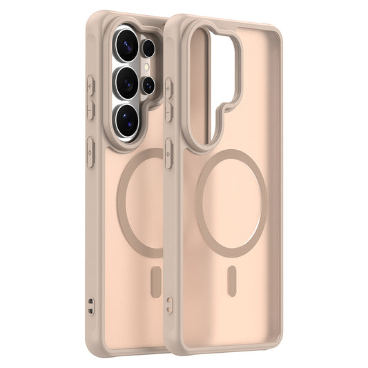 MagSafe Case for Samsung Galaxy S26 Ultra, Techsuit, HaloFrost II, Gold