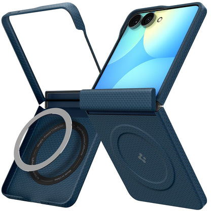 MagSafe Case for Samsung Galaxy Z Flip8 F776, Spigen, Air Skin, Navy ACS11514