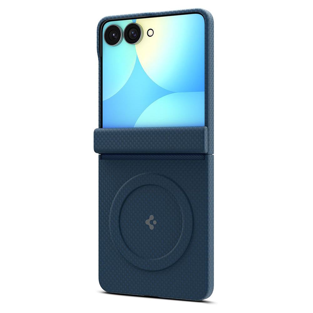 MagSafe Case for Samsung Galaxy Z Flip8 F776, Spigen, Air Skin, Navy ACS11514
