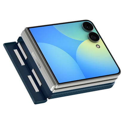 MagSafe Case for Samsung Galaxy Z Flip8 F776, Spigen, Air Skin, Navy ACS11514
