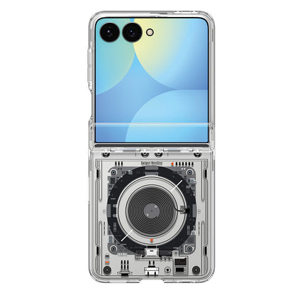 MagSafe Case for Samsung Galaxy Z Flip8 F776, Spigen, Ultra Hybrid Pro Neo One, Transparent ACS11525