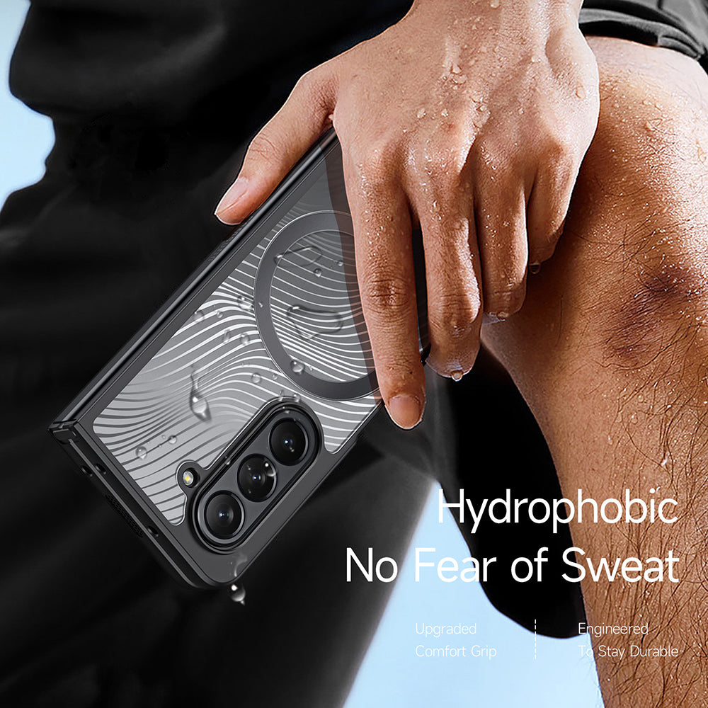 MagSafe Case for Samsung Galaxy Z Fold5 F946, DUX DUCIS, Aimo, Black