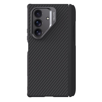 MagSafe Case for Samsung Galaxy Z Fold7 F966, Nillkin, CarboProp with Camera Cutout and S-Pen Holder, Black