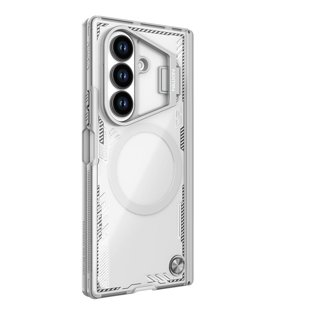 MagSafe Case for Samsung Galaxy Z Fold7 F966, Nillkin, Iceblade Prop with Camera Cutout, Gray