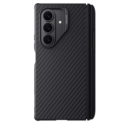 MagSafe Case for Samsung Galaxy Z Fold7 F966, Nillkin, Synthetic Fiber Pro with S-Pen Holder, Black