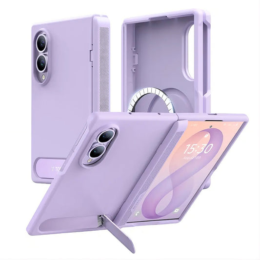 MagSafe Case for Samsung Galaxy Z Fold8 F971, Torras, Ostand L1 Guardian, Light Purple