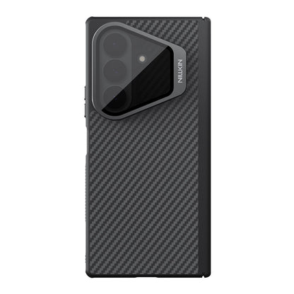 MagSafe Case for Samsung Galaxy Z Fold8 Ultra F976, Nillkin, CarboProp with Transparent Black Lens Cover, Black