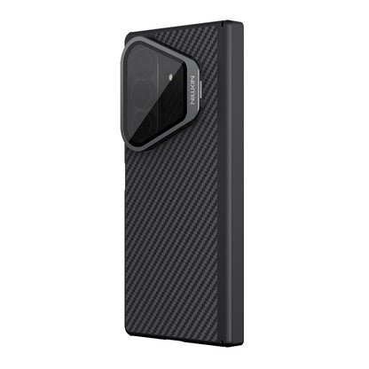 MagSafe Case for Samsung Galaxy Z Fold8 Ultra F976, Nillkin, CarboProp with Transparent Black Lens Cover, Black
