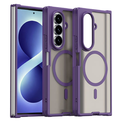 MagSafe Case for Samsung Galaxy Z Fold8 Ultra F976, Techsuit, HaloFrost II, Purple
