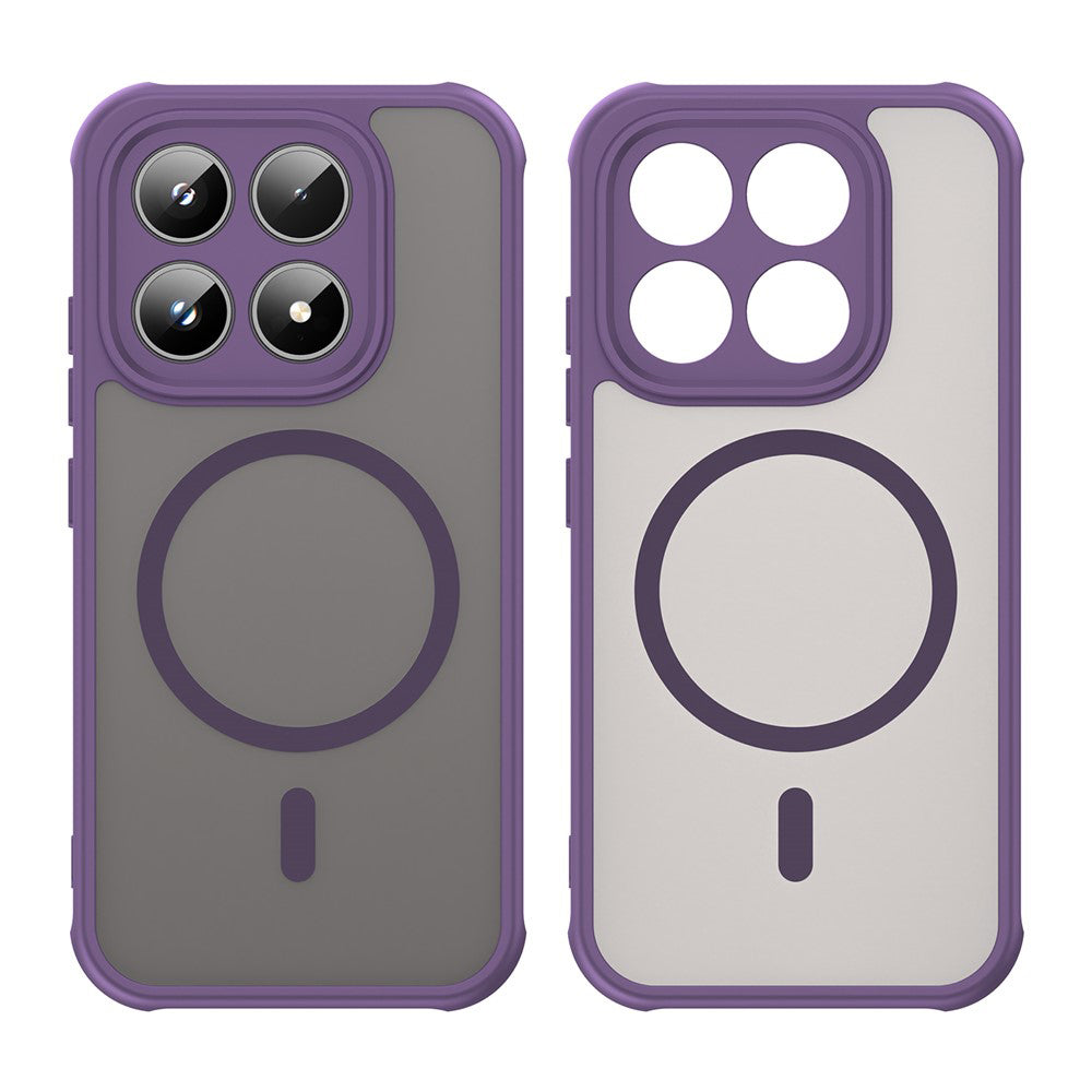 MagSafe Case for Xiaomi 17, Techsuit, HaloFrost II, Purple