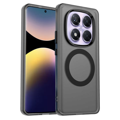 MagSafe Case for Xiaomi Poco X7 / Redmi Note 14 Pro 5G, Techsuit, CandyCase, Black