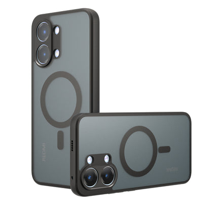 MagSafe Case for Xiaomi Poco X8 Pro Max, Techsuit, PureFrost, Satin Black