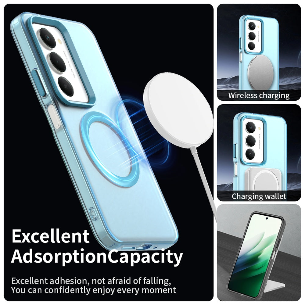 MagSafe Case for Xiaomi Redmi 15 5G / 15 4G, Techsuit, CandyCase, Blue