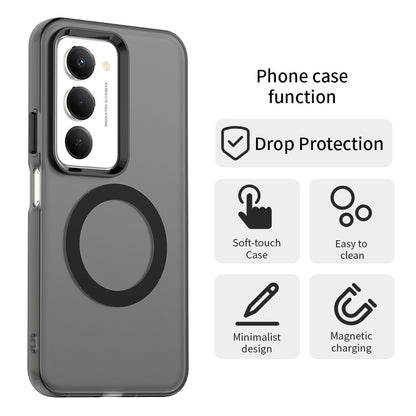 MagSafe Case for Xiaomi Redmi 15 5G / 15 4G, Techsuit, CandyCase, Black